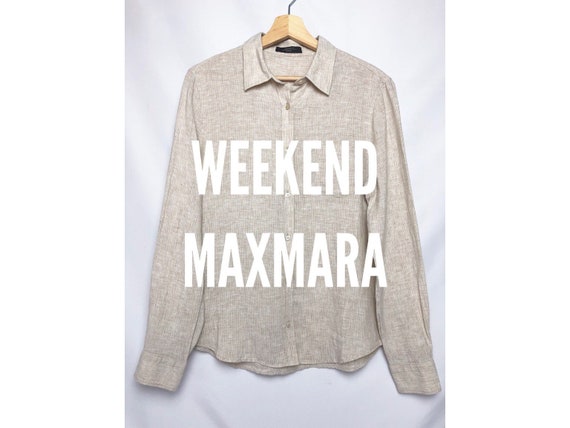 Weekend MaxMara Linen Blouse