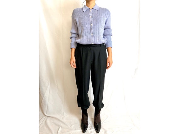 Vintage Emanuel Ungaro Liberte Lilac Purple Cardig