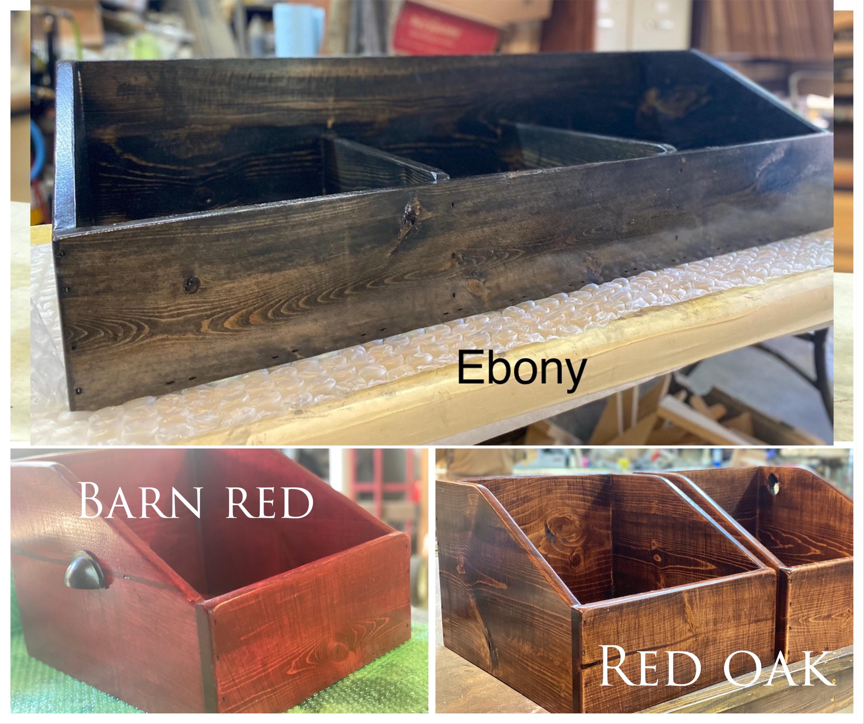 ビニールレコード収納ボックス | 再生木材アルバムディスプレイ