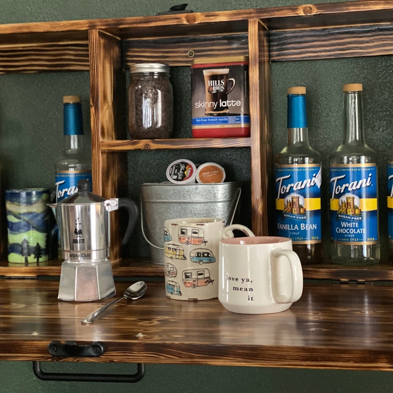 Mini Fridge Bar Cabinet - Etsy