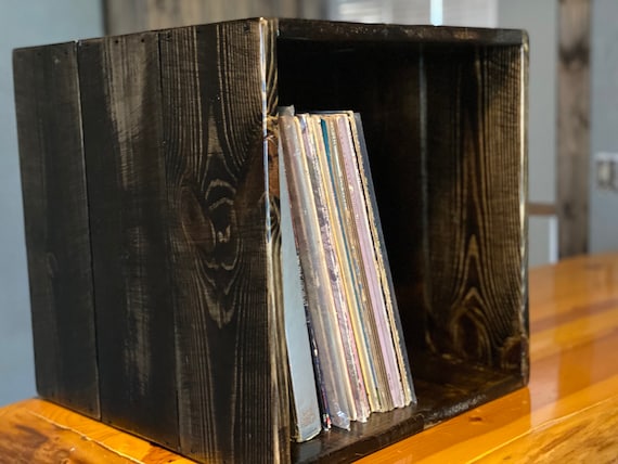 DIY Vinyl Record Shelf {BUILD IT From a Single Sheet of Plywood!}