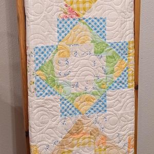 Handmade Vintage Fabric Meadowland Quilt