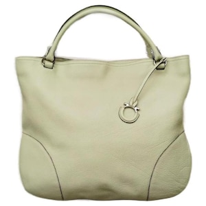 Salvatore Ferragamo leather tote Vintage