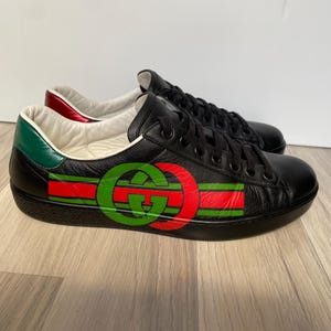 Gucci men leather sneakers UK7 / EU 41.5/ US 8 Vintage