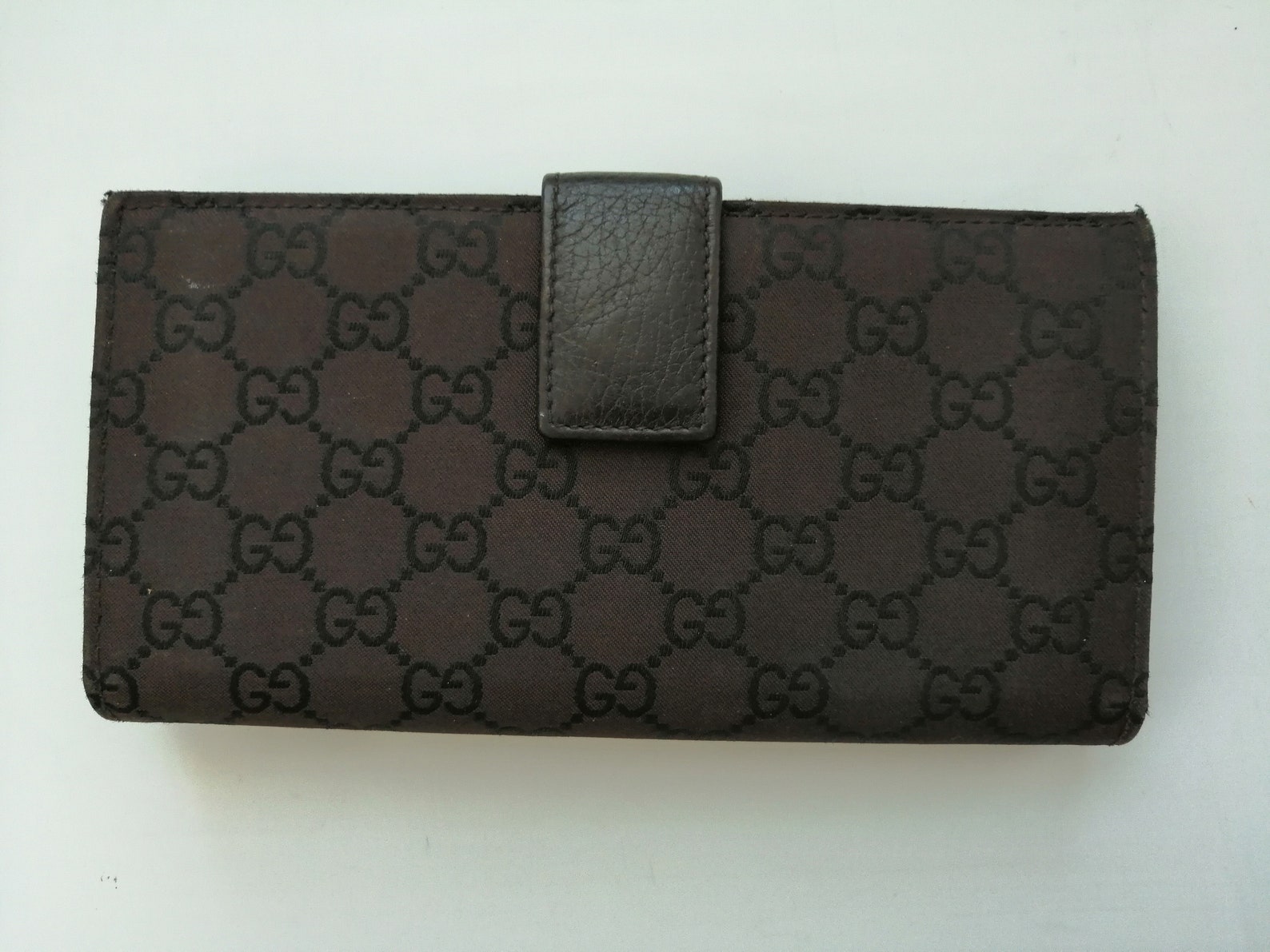 Gucci wallet brown Vintage | Etsy