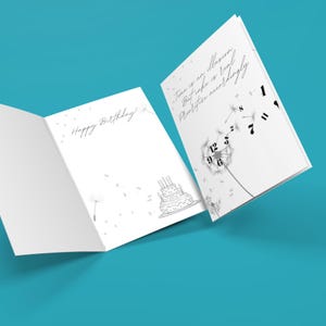 Cartes d'anniversaire - Le temps est une illusion, mais le gâteau est une réalité. Donnez la priorité en conséquence, humour irrévérencieux, anniversaire amusant