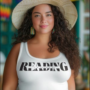 Débardeur pour passionné de lecture, chemise dos nageur pour amateur de lecture, cadeau littéraire, vêtement pour rat de bibliothèque, débardeur idéal pour femme, je lirais plutôt