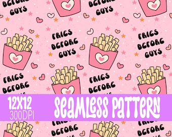 fries before guys digital pattern