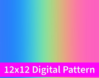 Rainbow ombre digital pattern, sublimation pattern, cup pattern, digital download, pattern file, ombre pattern, summer ombre patterns