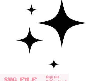 star sparkle svg, diamond shape svg, clipart svg, sparkle shape svg