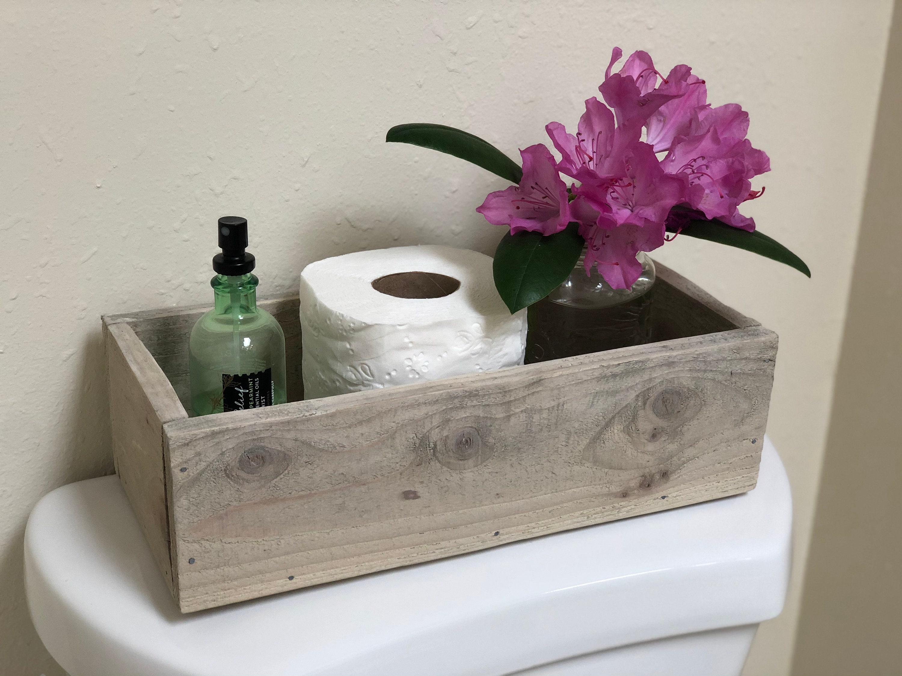 Toilet Tray Bathroom Organizer Etsy