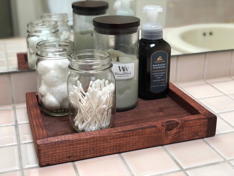 Bathroom Counter Tray Etsy