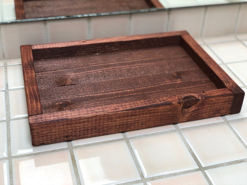 Bathroom Counter Tray Etsy