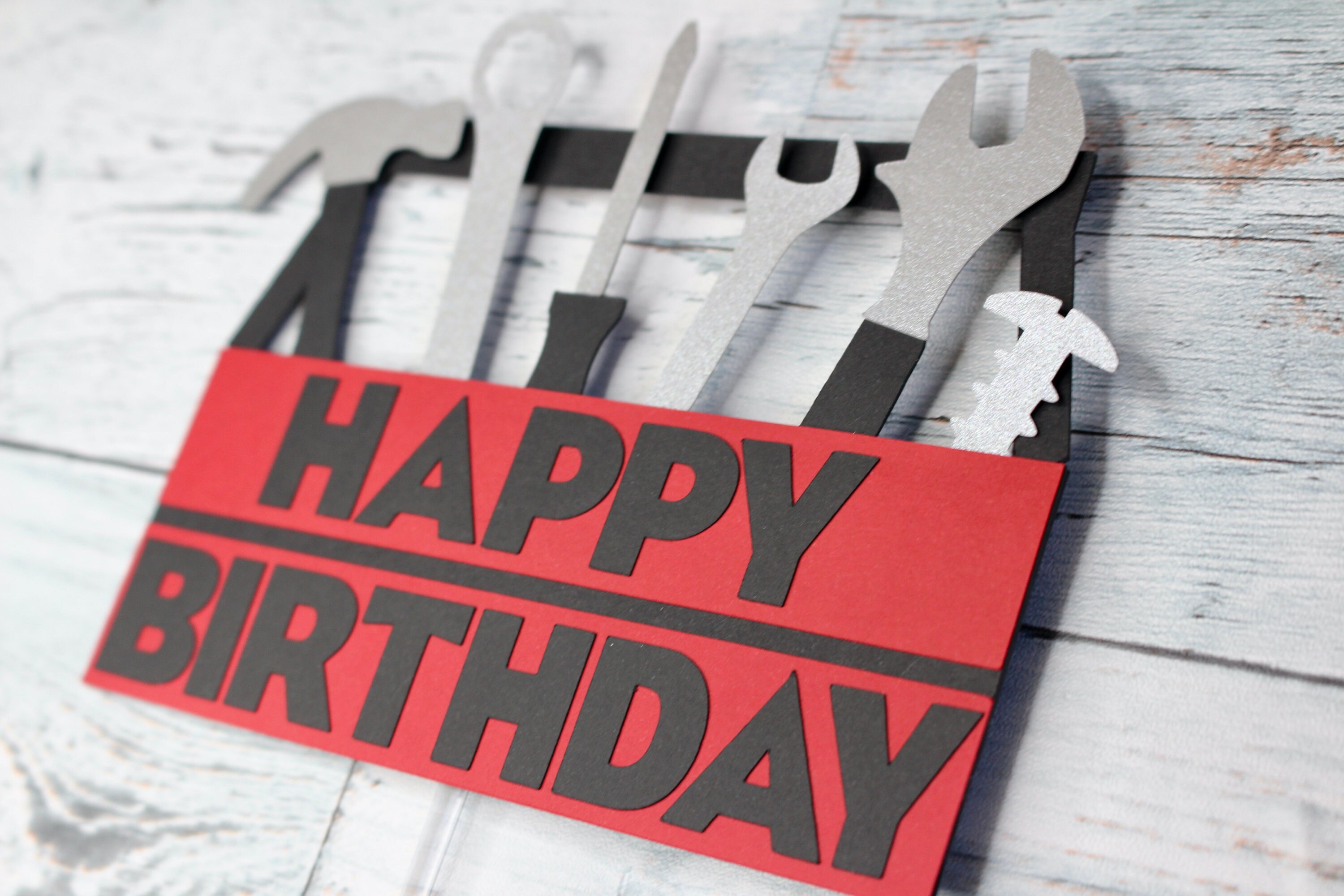 Tools Cake Topper Handyman Cake Topper Mechanic Cake Topper Etsy