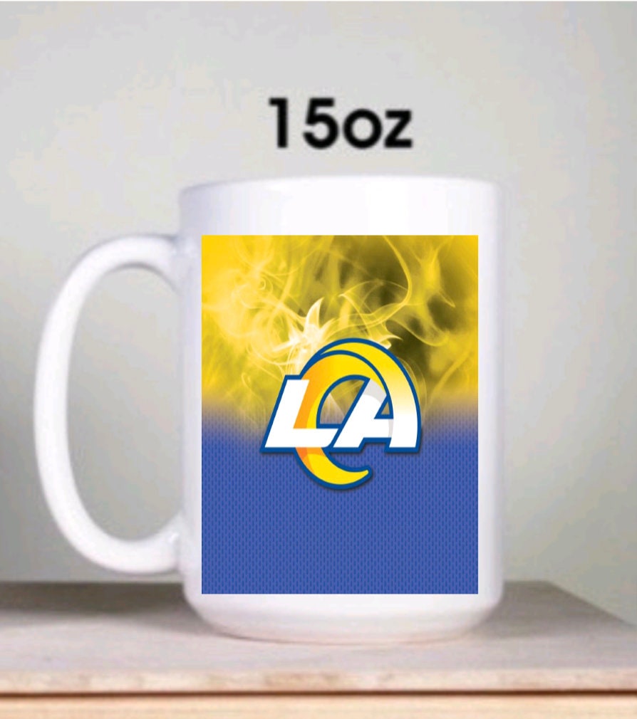 Los Angeles Dodgers Team Logo 16oz. Personalized Laser Etched Jump Mug