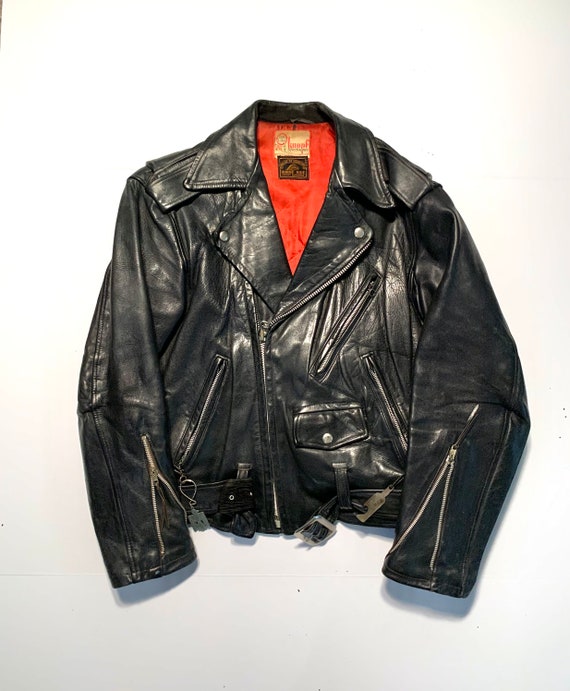 Vintage 40s 50s Knopf sportswear boston Black Hors
