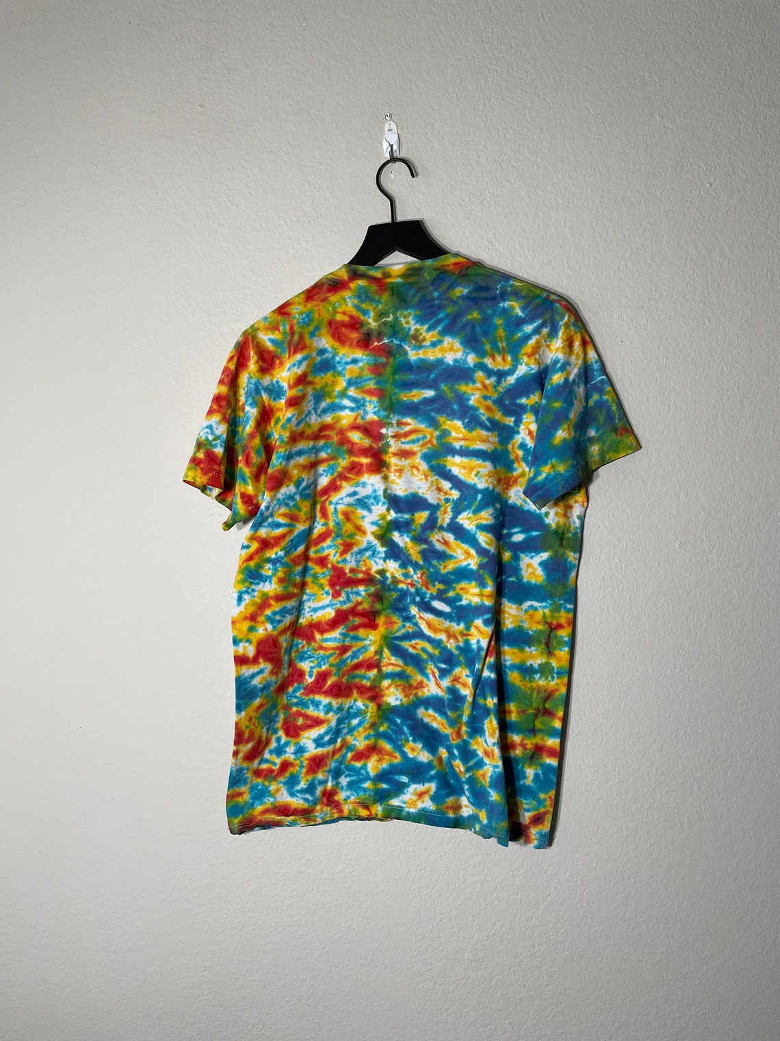 Intage 70s Acid Tie Dye Hanes Blank Trippy single stitch shirt | Etsy