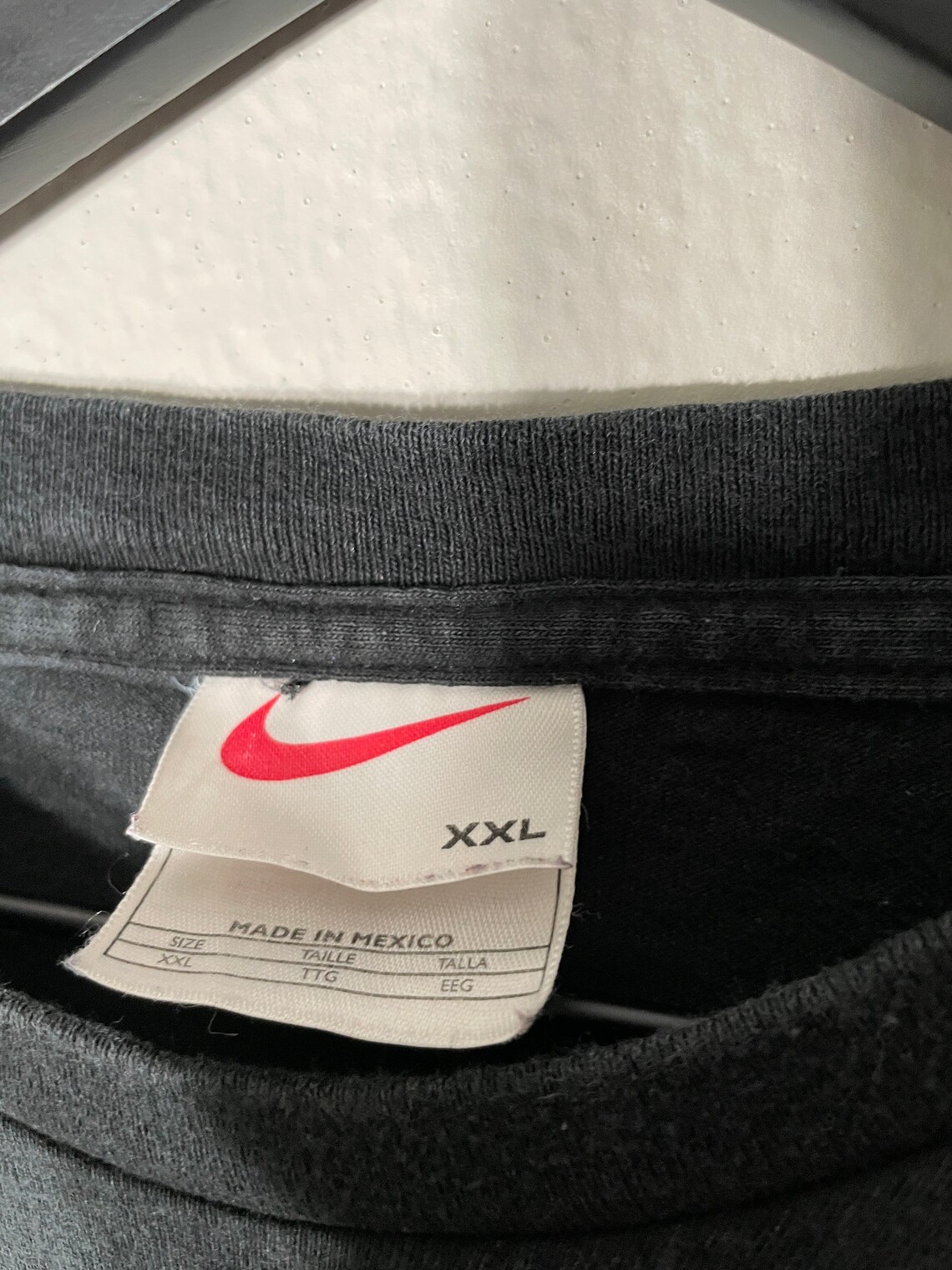 Vintage années 90 Nike Sportswear Nike vérifier chemise swoosh Etsy