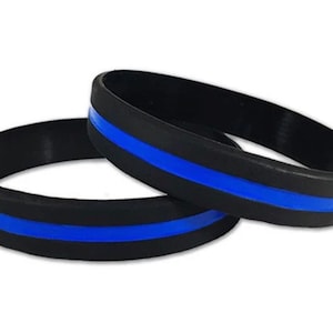 Thin Blue Line Bracelet
