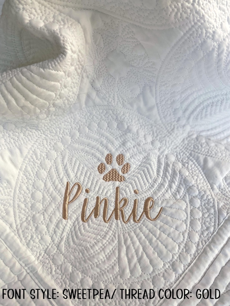 Personalized Dog Blanket - Custom Dog Blanket - Dog Blanket - Personalized Dog Quilt Blanket - Custom Pet Blanket- Pet Blanket- Dog Bedding image 14