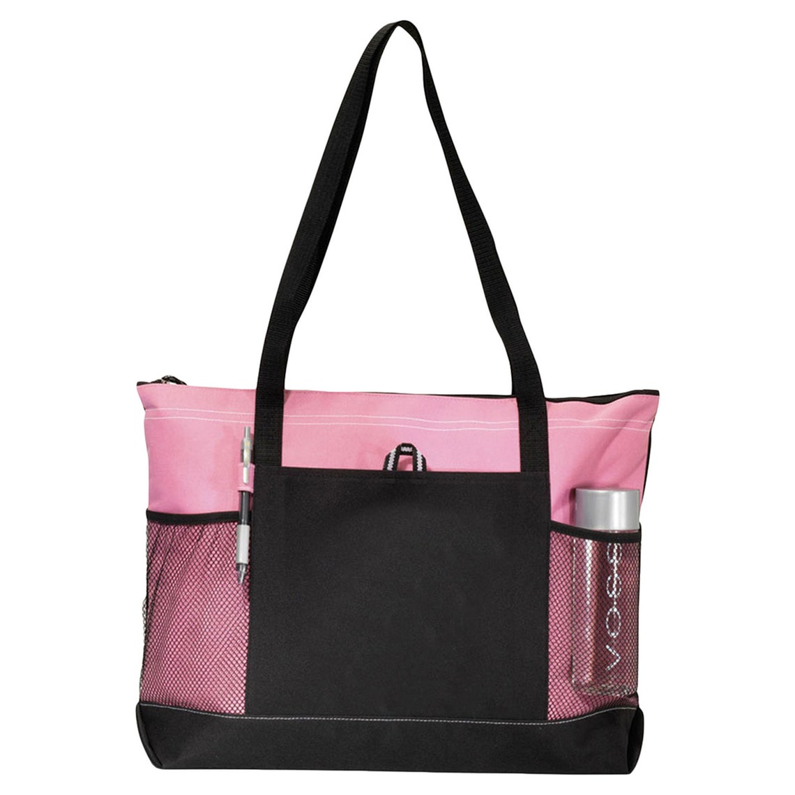 Personalized Dog Tote Bag With Zipper Pet Travel Bag Etsy