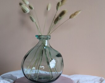 Recycled glass vase | Etsy 100% RECYCLED GLASS BOTTLE
