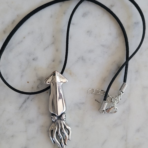 GIANT Squid necklace