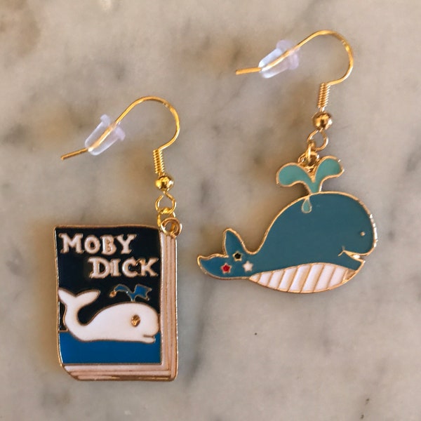 Moby Dick earrings