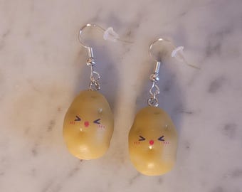 Happy potato earrings
