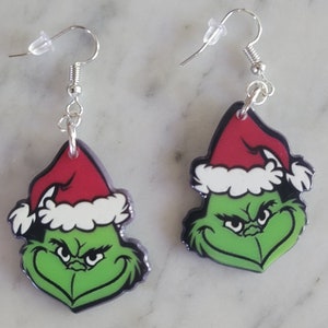 Grinchy-oorbellen