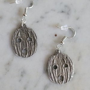 Unique custom pumpkin earrings