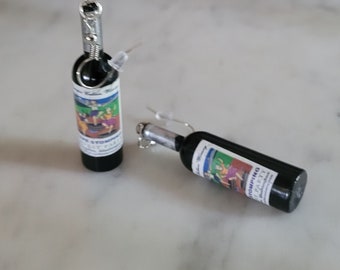 Vintage Wine Earrings