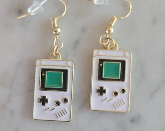 Retro gaming earrings
