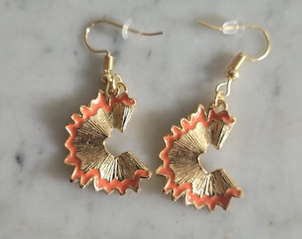 Pencil earrings