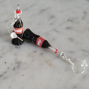 Cola bottle earrings
