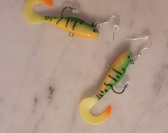 Fishing jig earrings