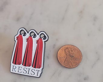 RESIST Enamel Pin: Protest Badge