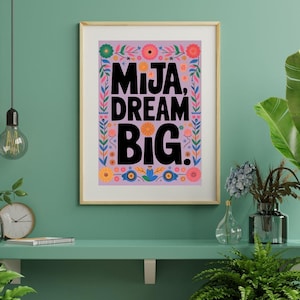 Chingona Quote Bundle – 7 Printable Spanish Wall Art Prints for Latinas | Empowering Spanglish Digital Downloads, Latina Affirmations