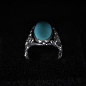 Carolyn Pollack Sterling Silber Türkis Ring S297 Bild 8