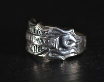 925 mod harley davidson ring discount