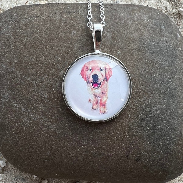 Collier fait main Golden Retriever, collier chien, cadeau fille, collier chien, cadeau femme