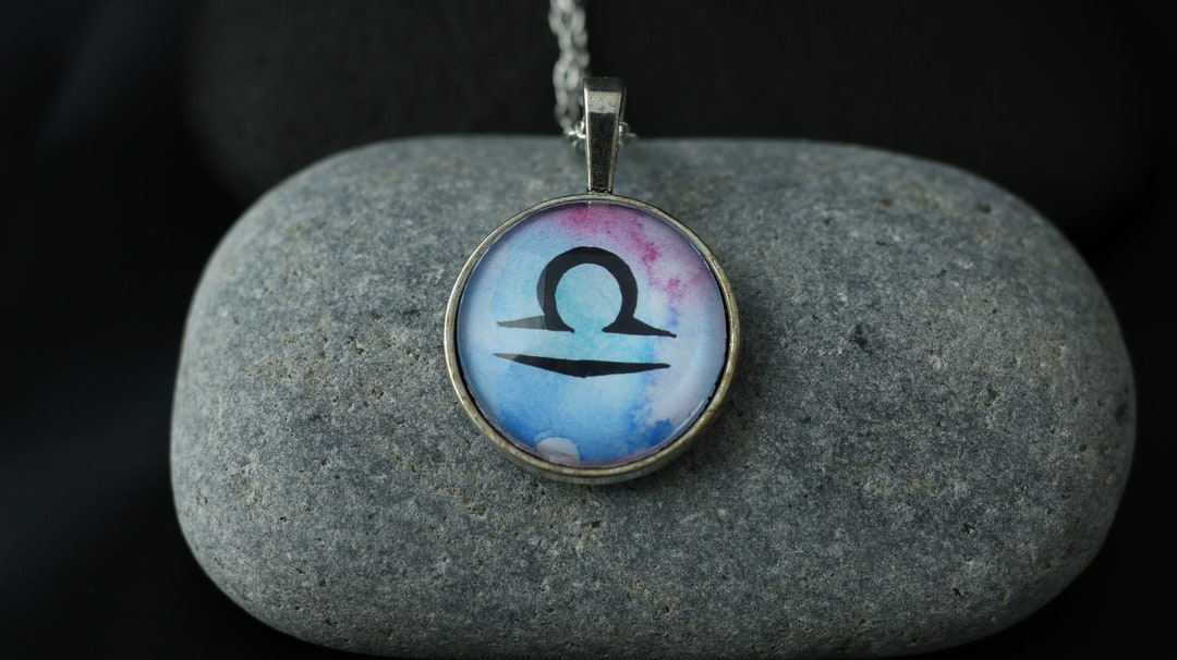 Chain Zodiac Sign Libra September October From Etsy