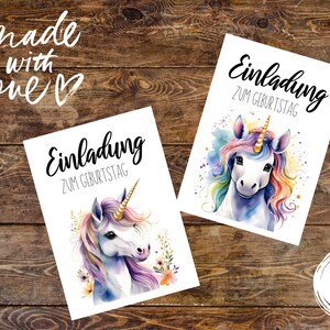 Einladung Kindergeburtstag, Einladung Geburtstag Kinder, Einladung Einhorn, Einhorn Einladung, Einhorn Party, Kindergeburtstag Einhorn