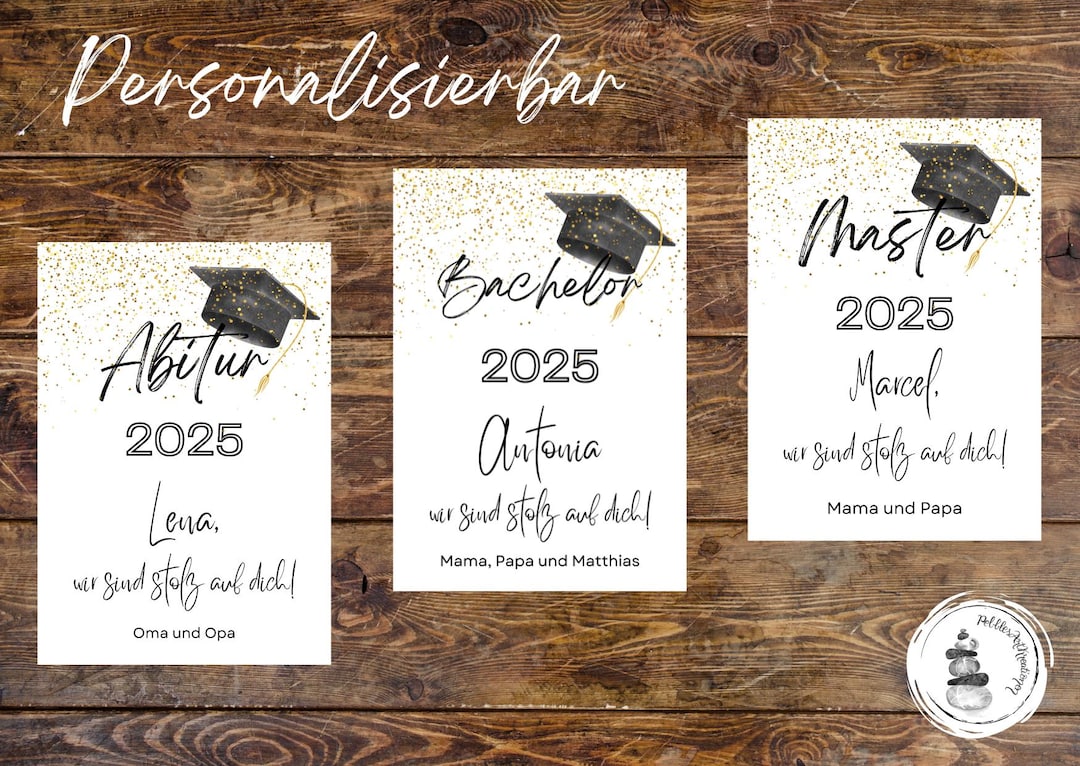 Glückwünsche Zum Abschluss Des Studiums www.etsy.com