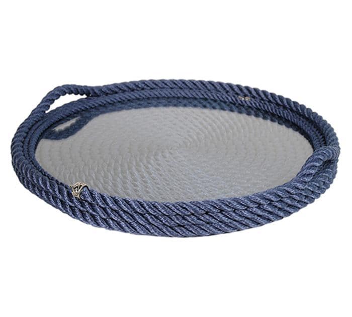 Round Rope Tray, Nautical Decor - Etsy