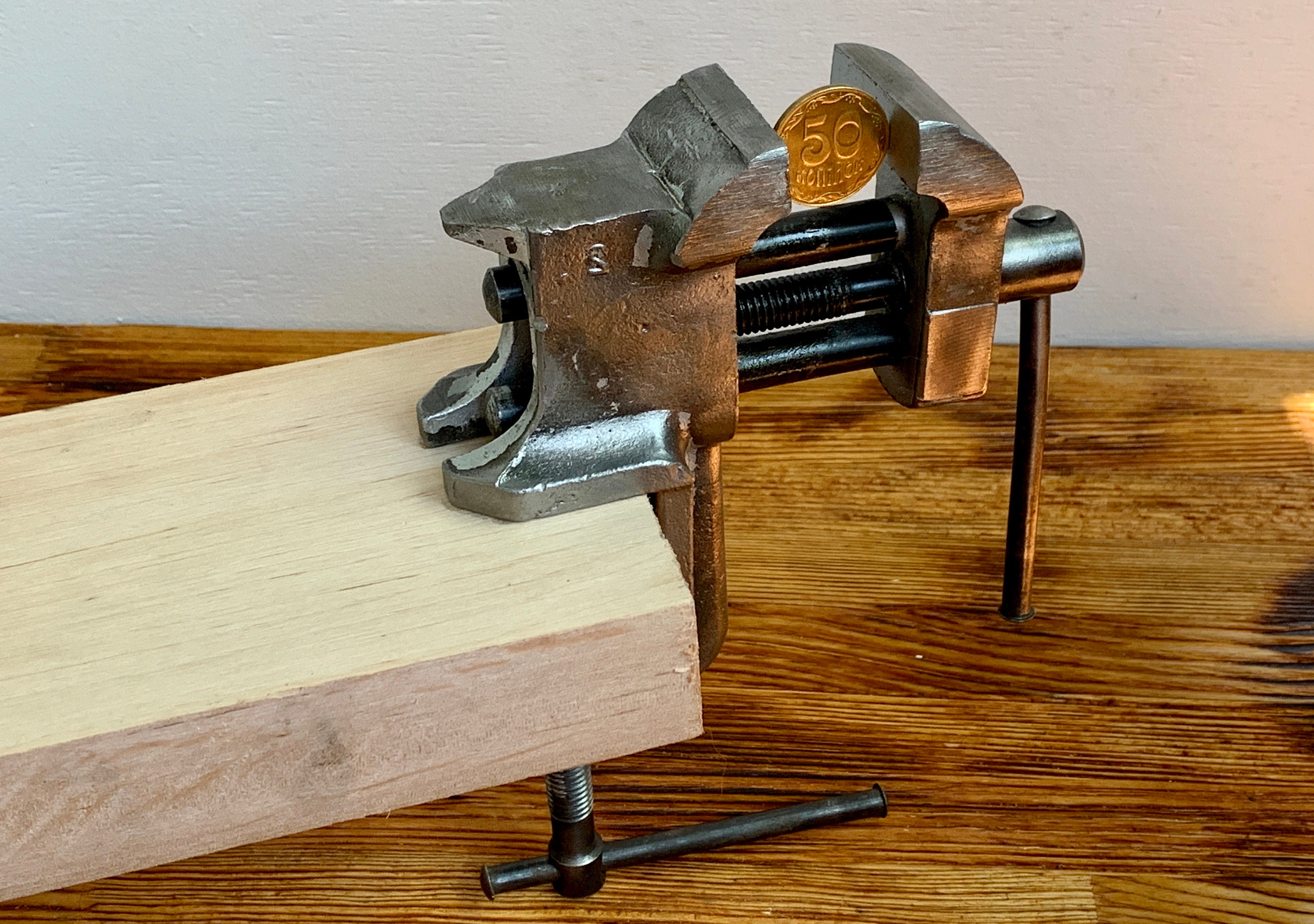 Vintage small vise with anvil of the USSR. Soviet jewelry vise Etsy