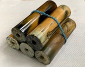Vintage Bakelite Rod, Part of Bakelite, USSR Bakelite 1930. 5 pcs