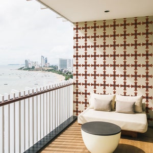 Designed Crucyfixes | Designed Crucyfixes Removable Wallpaper | Peel and Stick mural | Wall Decor #240