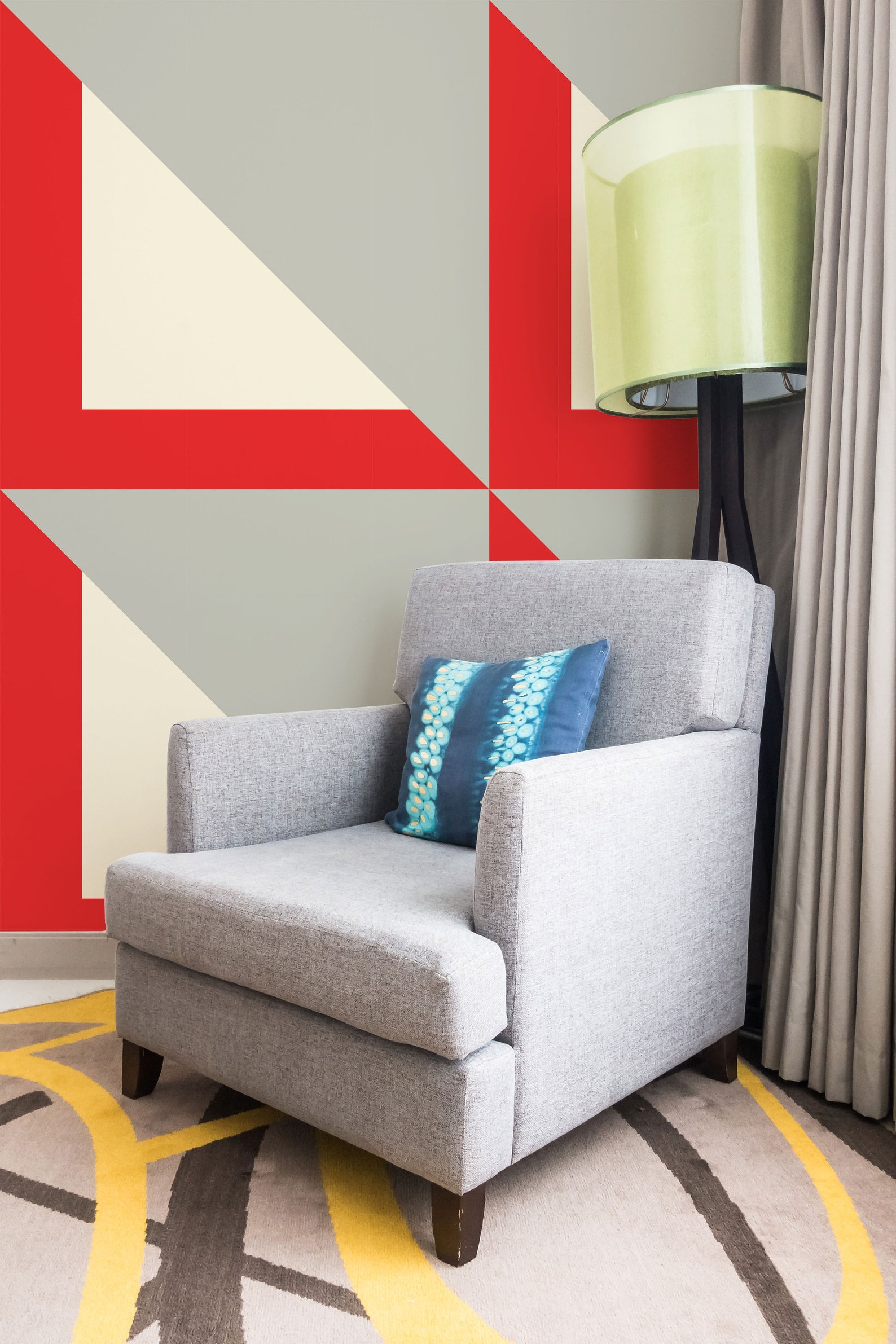 Crossed Rectangle Pattern | Crossed Rectangle Pattern Removable ...