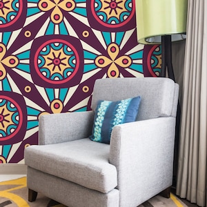 Mexican Variation Mexican Variation Removable Wallpaper | Etsy